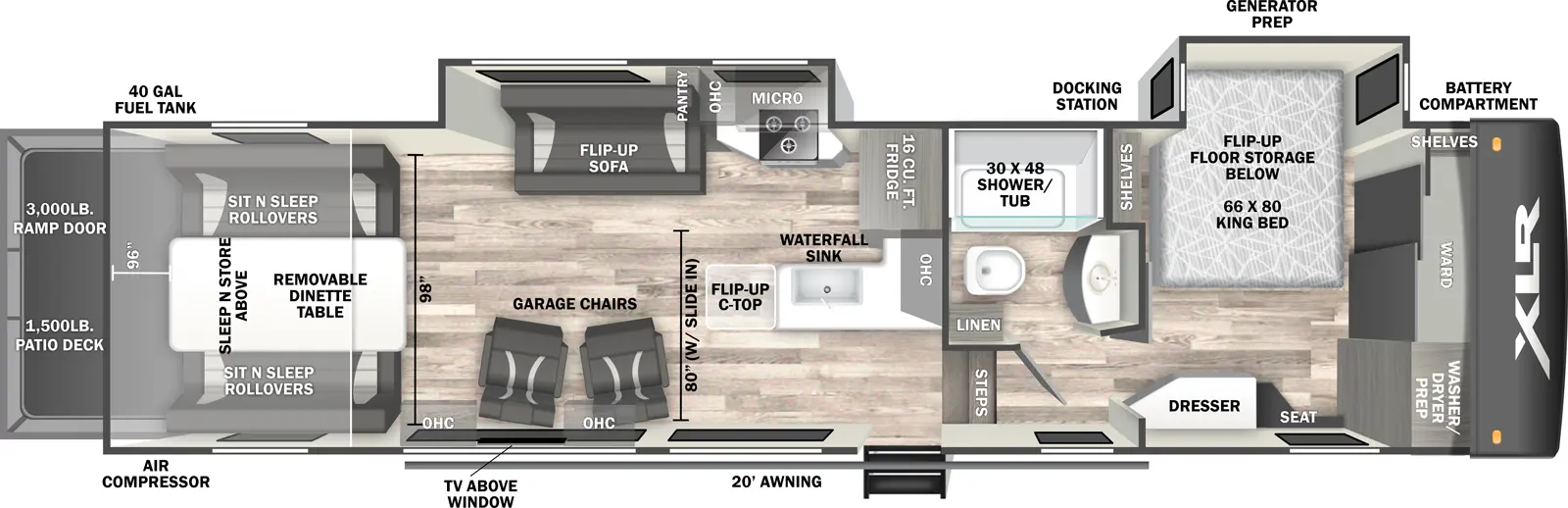 Xlr Nitro 31W16 Floorplan